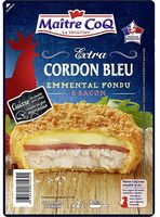 Extra cordon bleu emmental fondu et bacon