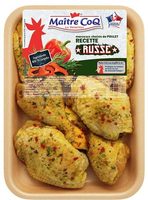 Morceaux choisis de poulet recette russe