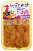 Aiguillette de dinde recette Indian curry