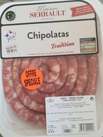 Chipolatas VPF, barquette