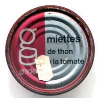 Miettes de thon à la tomate