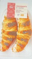 Croissants au saumon