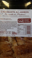 Croissants au jambon