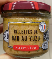 Rillettes de bar au yuzu