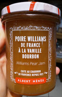 Confiture de poire Williams de France