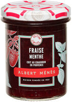 Confiture Extra Fraise à la Menthe