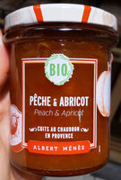 Confiture de Pêche et d'Abricot