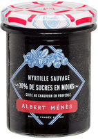 Confiture Allégée de Myrtille Sauvage