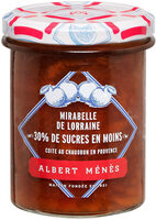 Confiture Allégée de Mirabelle