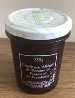 Confiture Allégée de Pomme de France et de Framboise