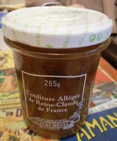 Confiture allégée de reine Claude de france