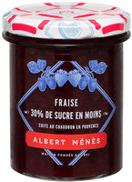 Confiture allégée de fraise