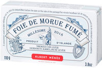 Foie de morue fumé