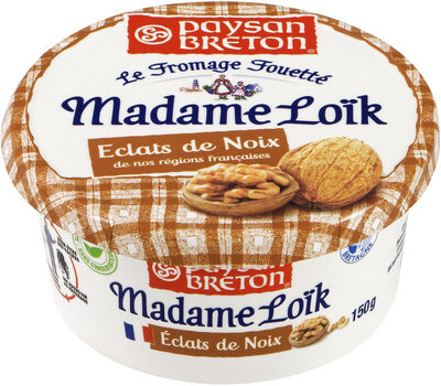 Paysan Breton - Le Fromage Fouetté Madame Loïk - Eclats de Noix de nos régions françaises
