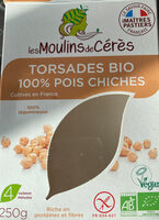 Torsades bio 100% pois chiches