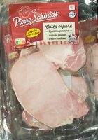Cotes de porc sans os cuites au bouillon