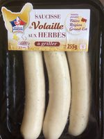Saucisse de volaille