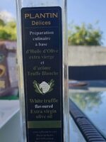 Huile d olive extra vierge et d arome de truffe blanche