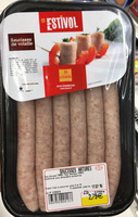 Saucisses de volaille natures