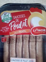 Saucisses de Filet de Poulet aux oignons