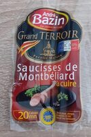 Saucisse de Montbéliard IGP