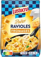 Lustucru ravioles a poeler fromages selectionnes 280g