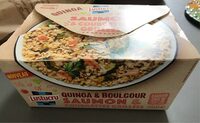Quinoa & Boulgour Saumon & cougettes grillées