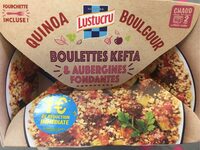 Quinoa boulgour boulettes kefta