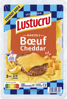 Lustucru ravioli bœuf cheddar 300g