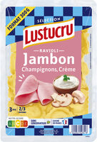 Lustucru ravioli jambon creme champignons 300g