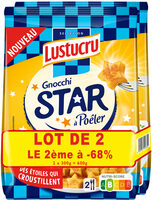 Lustucru lot 2 gnocchi a poeler star 300g 1 achete 2eme 68% x4