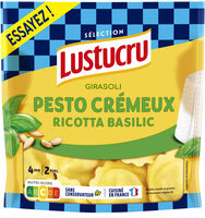 Girasoli pesto cremeux ricotta basilic 250g lustucru