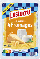 Lustucru selection ravioli 4 fromages 310g