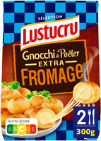 Gnocchi a poeler extra fromage lustucru 300g