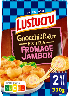 Gnocchi a poeler extra jambon fromage lustucru 300g