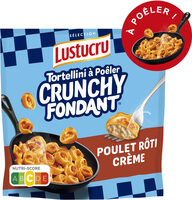 Pates fraiches crunchy fondant poulet roti creme lustucru 280g