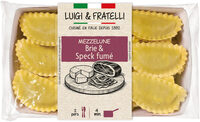 Luigi et fratelli mezzelune brie speck 250g