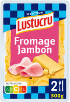Lustucru ravioli fromage jambon 300g