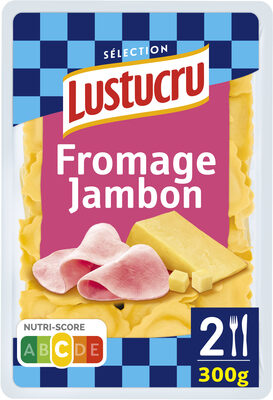 Lustucru ravioli fromage jambon 300g