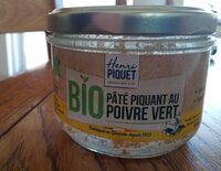 Pâté piquant au poivre vert Bio