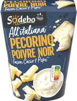 Sodebo box all'italiana 280g cacio & pepe
