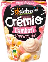 Sodebo cremiobox 280g pipe rigate jambon emmental