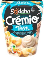 Sodebo cremiobox 280g pipe rigate thon citron a la creme