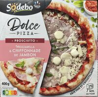 Dolce pizza prosciutto