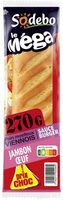 Méga sandwich jambon oeuf