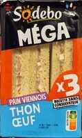 Méga Thon Oeuf pain viennois