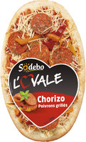 L'Ovale - Chorizo Poivrons grillés