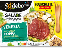 Sodebo salade&cie 320g venezia mozzarella coppa
