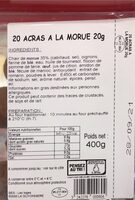 Acras de morue