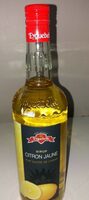 Sirop de citron jaune